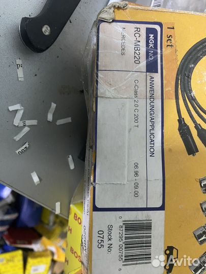 Комплект проводов зажигания на mercedes c-класс