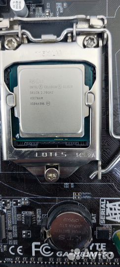 Комплект Gigabyte GA-H81M-S1 + Intel Celeron G1820