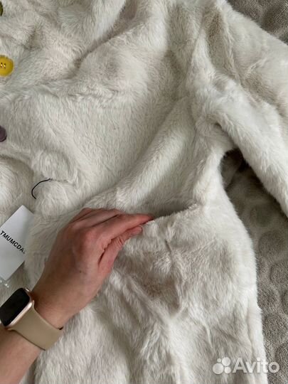 Зимнее пальто шуба для девочек