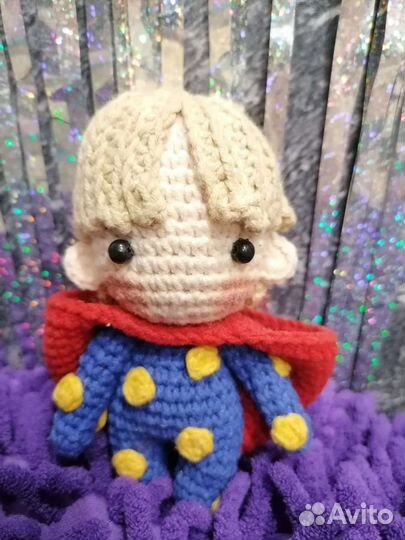 BTS Тэхен (tata) вязанная игрушка