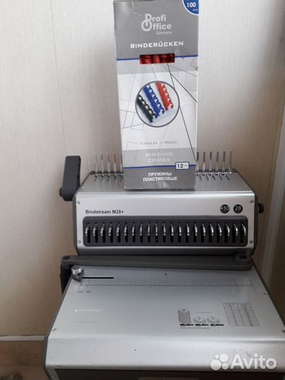 Брошюровщик bindstream M28+