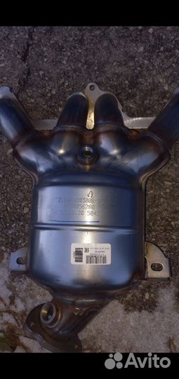 Труба приёмная катализатор ваз Калина,Гранта