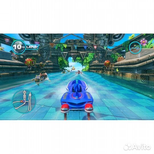 Sonic All-Stars Racing Transformed, б/у (vita)