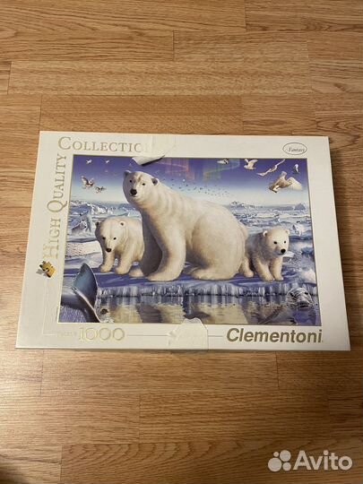 Пазлы 1000 деталей мишки