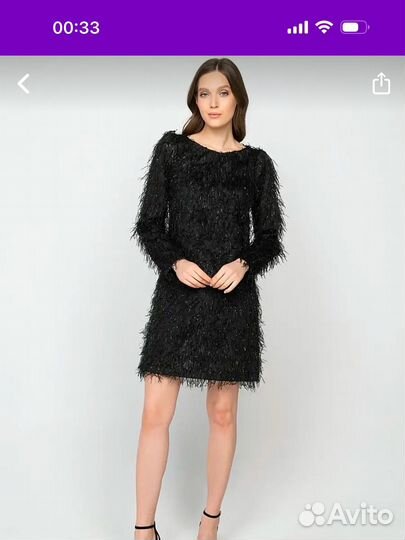 Вечернее платье 42 44 короткое