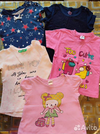 Вещи для девочки пакетом 92-98