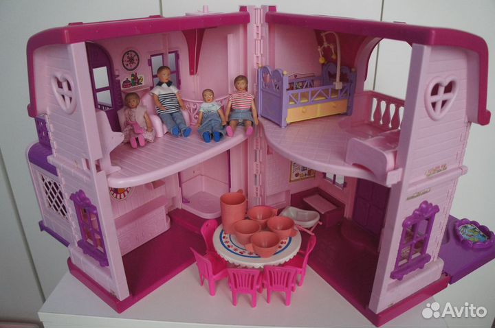 Кукольный игрушечный домик
