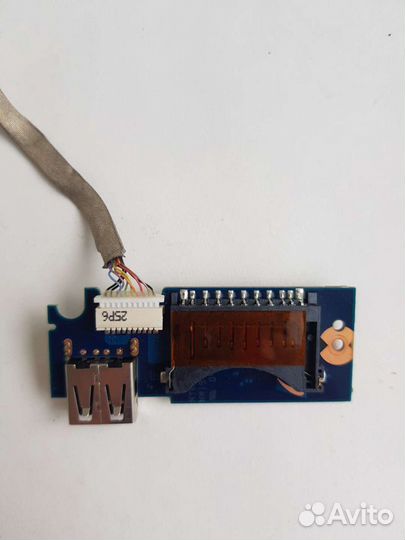Плата Card Reader/USB разъёма Samsung np530u4c