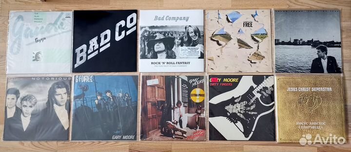 Винил Bad Company Bryan Adams Duran Duran