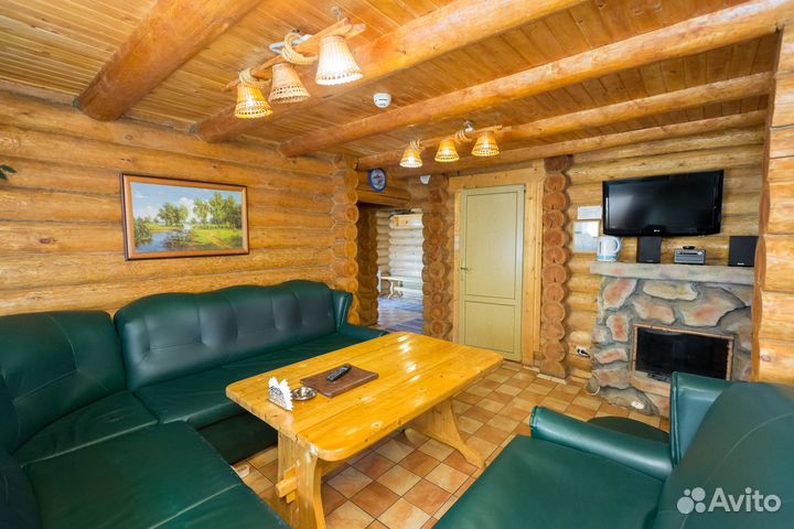 Русская баня на дровах