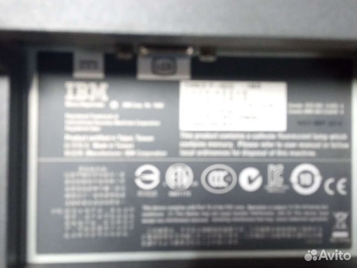 Монитор IBM 10