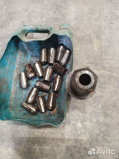 Переходник с исо 50 на км4, цанговый патрон исо 50