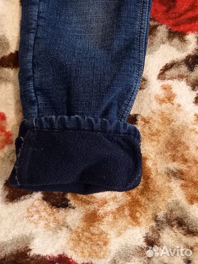 Джинсы утепленные для девочки 5 лет