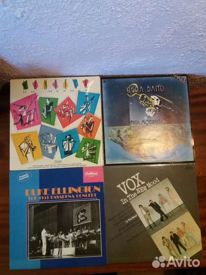 Виниловые пластинки джаз в отл. сост