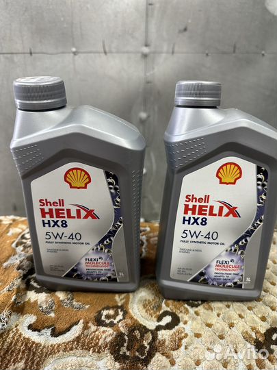 Масло shell helix HX8 5w-40