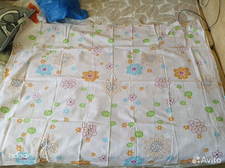 Простынь в детскую кроватку