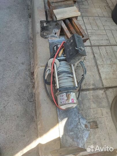 Силовой бампер с лебёдкой тлк 105,100