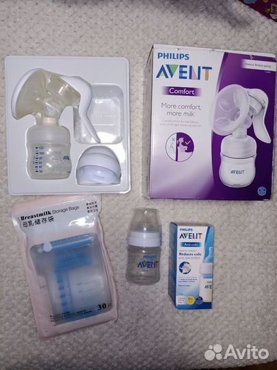 Молокоотсос avent ручной