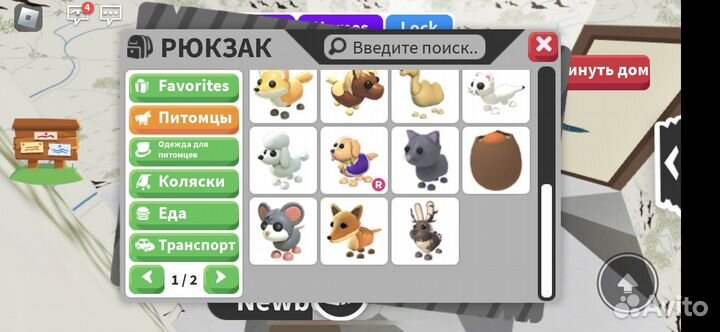 Петы в адопт ми