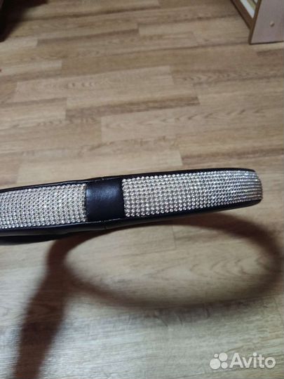 Чехол/оплётка на руль со стразами