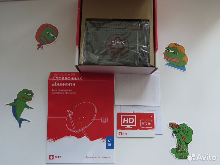 Спутниковая тв-приставка МТС + тв-модуль