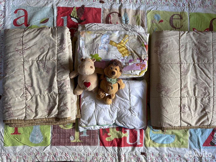 Постельное белье с одеялом и подушкой для ребенка