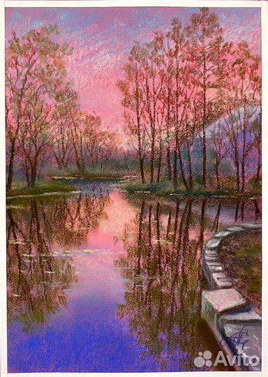 Картины пастелью