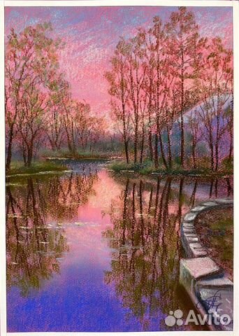 Картины пастелью