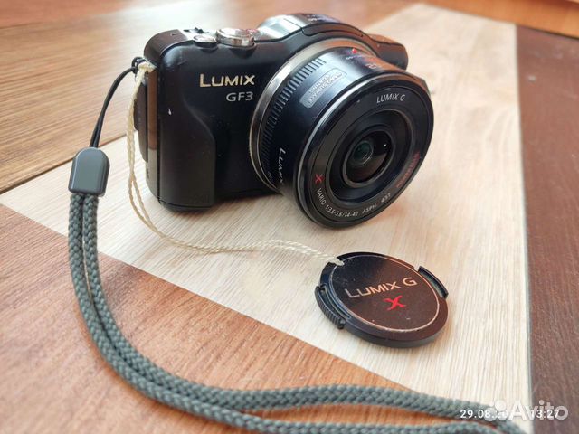 Компактный фотоаппарат lumix dmc-gf3x