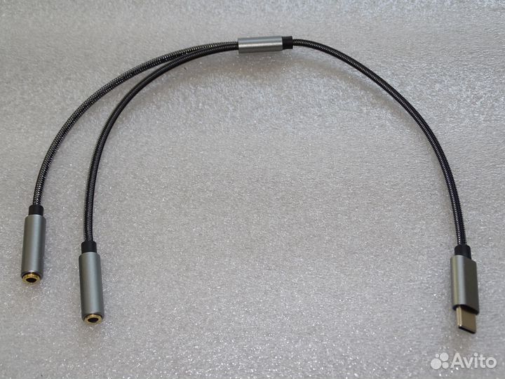 Аудио кабель-переходник, разветвитель