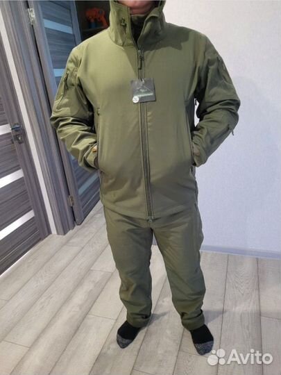Тактический костюм softshell цвет олива