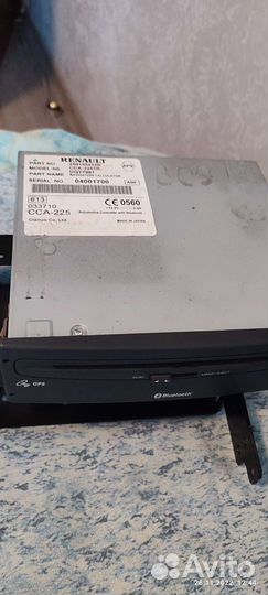 Экран,усилитель и gps все от Рено Меган 3 универс