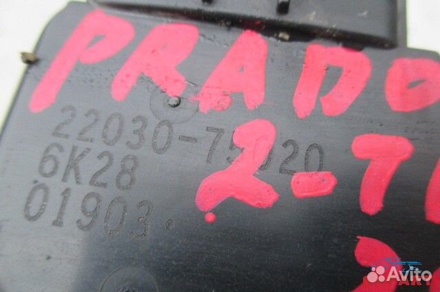 Дроссельная заслонка toyota land cruiser prado TRJ