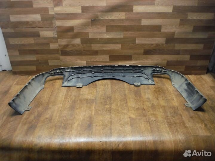 Губа (юбка) заднего бампера Mercedes GLE 2015