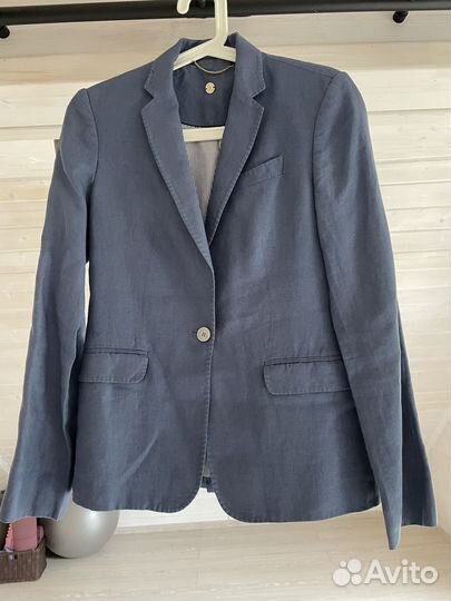 Massimo dutti пиджак 36 лён