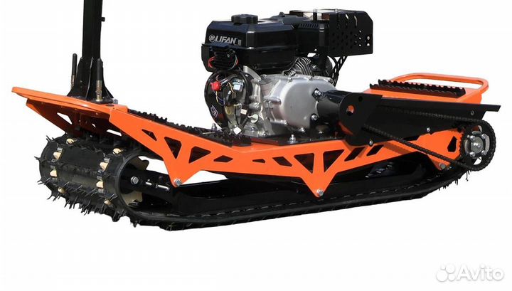 Мотосноуборд promax snowbike flame