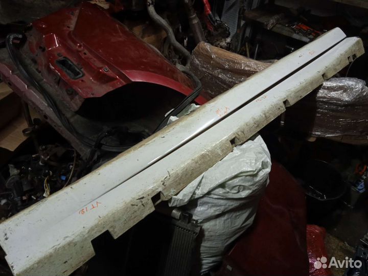 Накладки на порог dodge charger LD