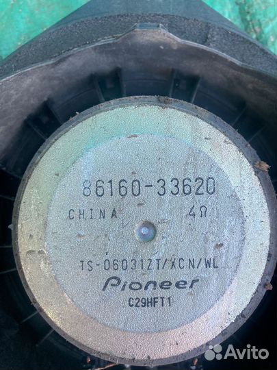 Динамик Toyota Land Cruiser Prado 120 задней двери