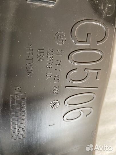 Воздуховод охлаждения тормозов BMW левый / правый