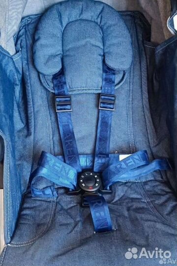 Коляска трость Maclaren quest, цвет деним индиго