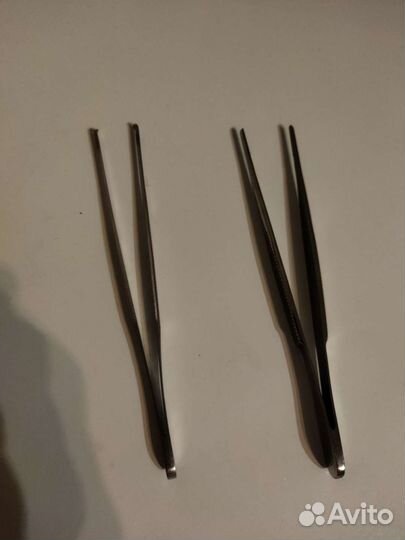 Пинцет медицинский сталь медицинская