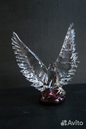 Цветное стекло птица СССР