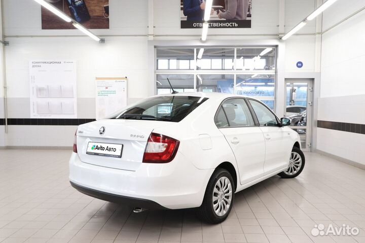 Skoda Rapid 1.6 AT, 2019, 136 000 км