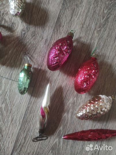 Ёлочные украшения из СССР