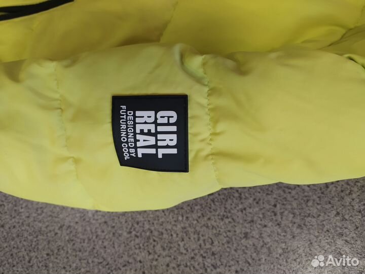 Зимняя куртка пуховик 128-134