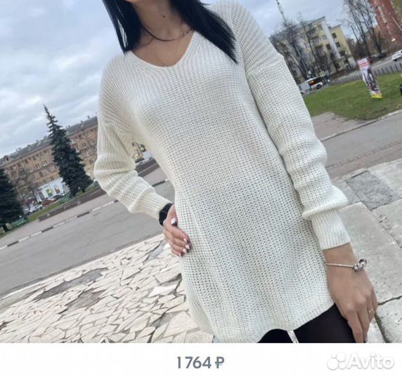 Свитер туника 46-48