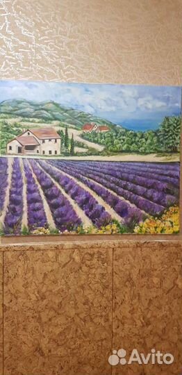 Картина маслом на холсте пейзаж