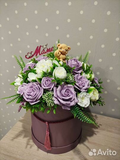 Букет из мыла