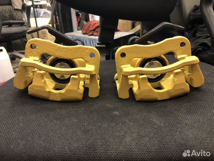 Задние суппорты на Honda Civic 5d