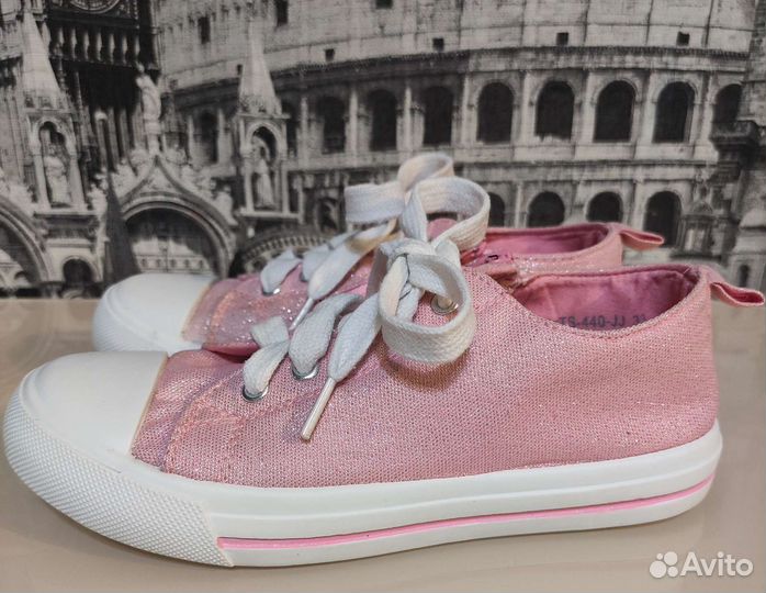 Кеды для девочки 33 размер